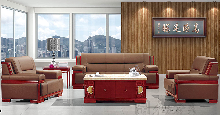 Office Sofa|Traditional Leather Sofa|Office Furniture|Traditional Leather Sofa|��Ƥɳ�� CG-CTZPSF-14